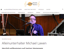 Tablet Screenshot of michael-lawen.de